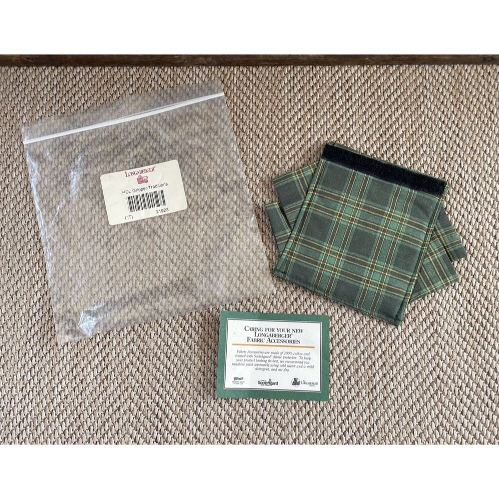 Longaberger HOLDER GRIPPER TRADITIONS New in‎ Bag 21923
